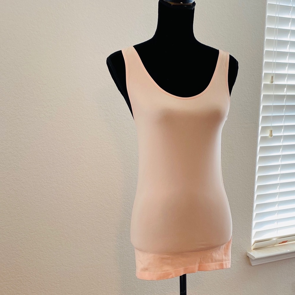 SOLD 5/$25! Cato Peach Dress Tank